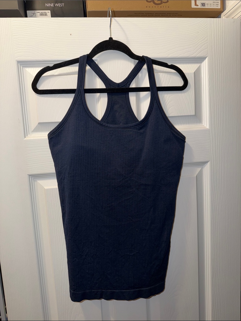 Lululemon Navy Racerback Tank Top